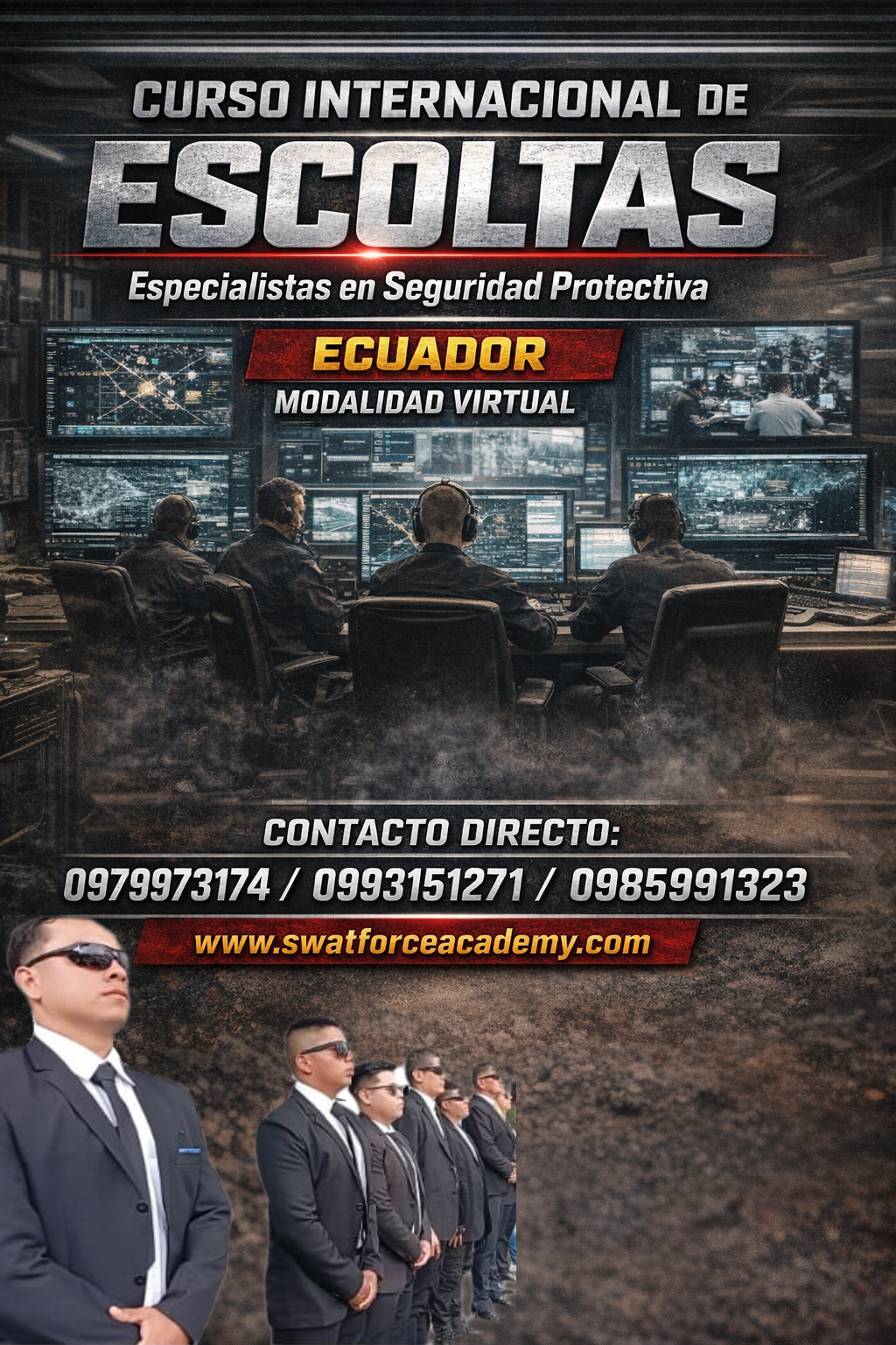 CURSO INTERNACIONAL DE ESCOLTAS, ESPECIALIZACION EN PROTECCIÓN A ALTOS DIGNATARIOS