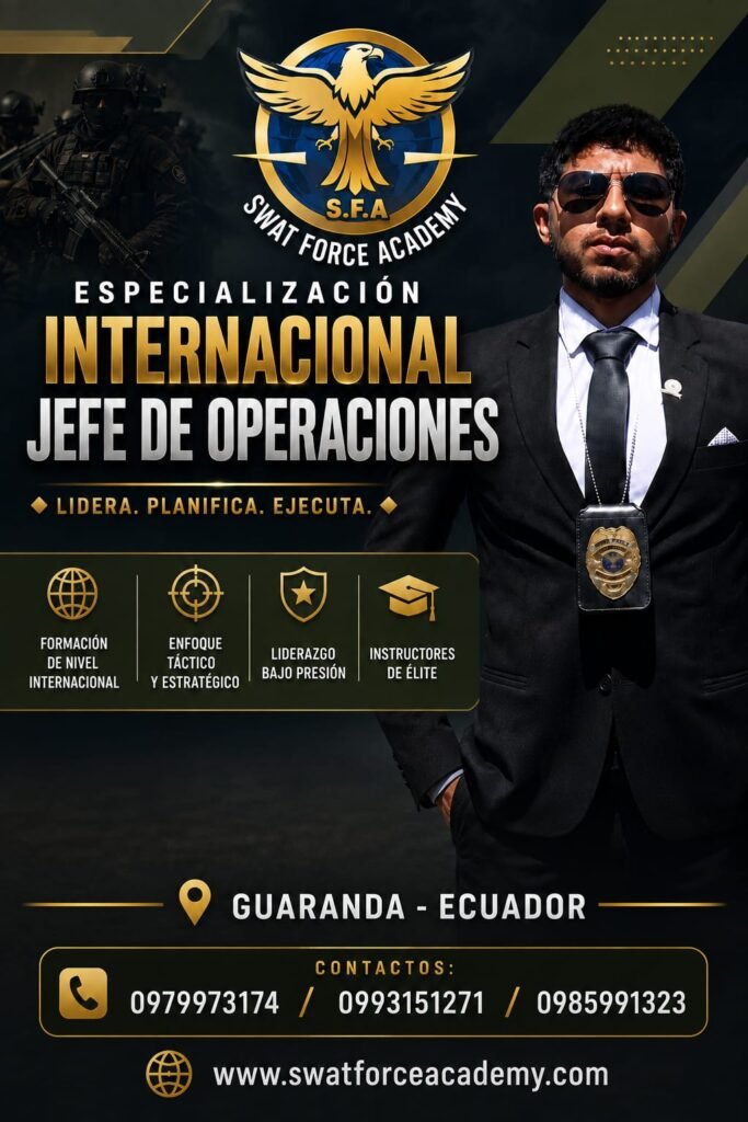 PROGRAMA DE ESPECIALIZACIÓN PROFESIONAL JEFE DE OPERACIONES EN SEGURIDAD INTEGRAL