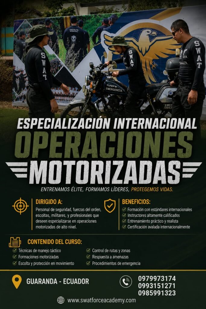 CERTIFICACIÓN INTERNACIONAL OPERACIONES MOTORIZADAS